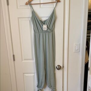 Rolla Coster Textured Blue Jumpsuit